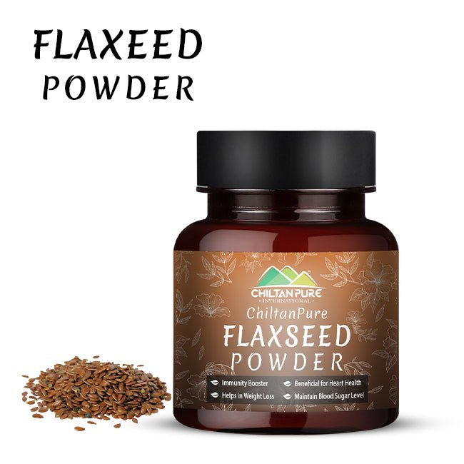 Flaxseed Powder – Flex Seed Improves Cholesterol, Lower Blood Pressure, High in Dietary Fiber & Loaded with Nutrients - Mamasjan