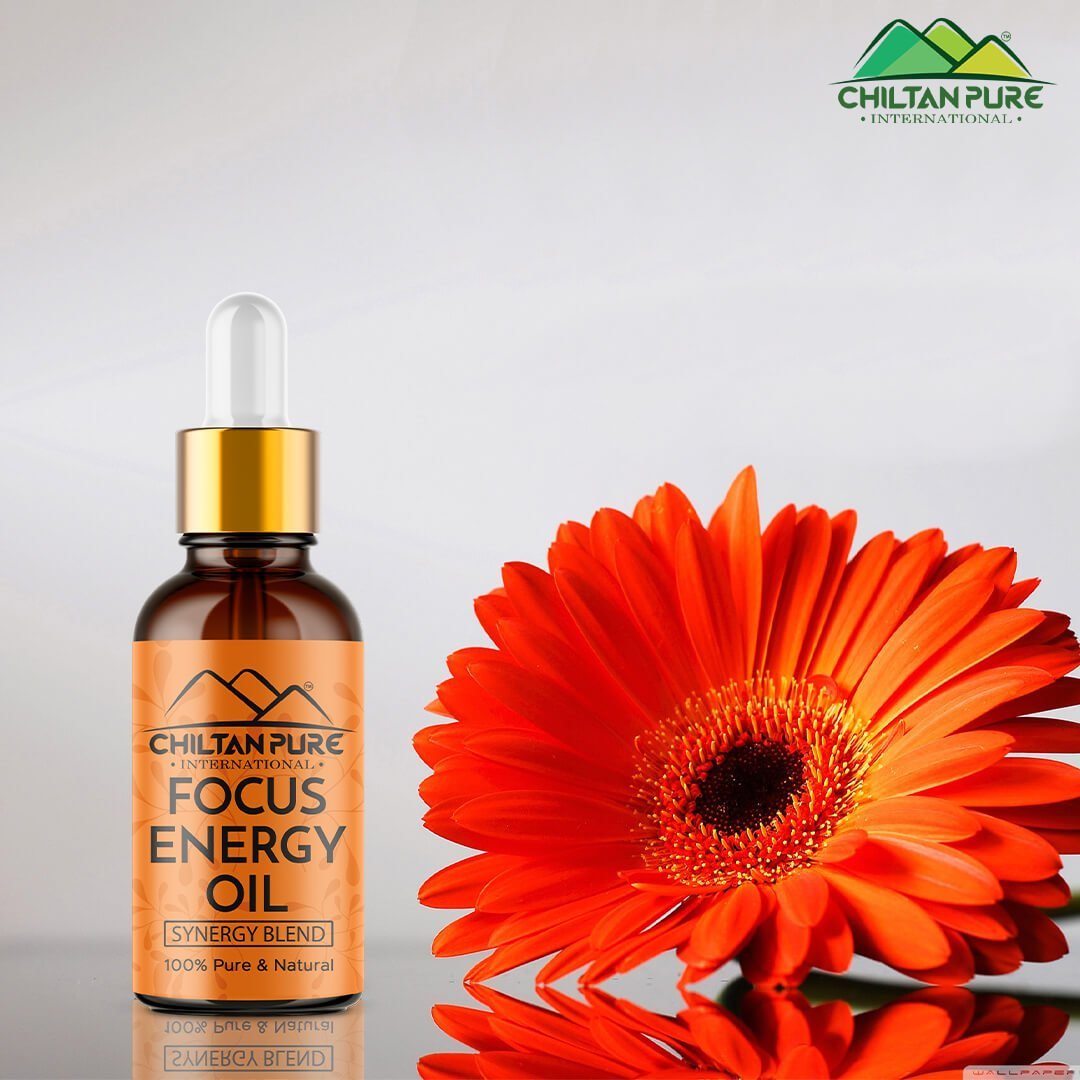 Focus & Energy Oil – Give You Extra Boost You Need with 100% Pure Undiluted Certified Organic Essential Oils 30ml - Mamasjan
