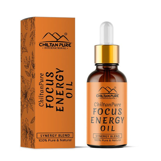 Focus & Energy Oil – Give You Extra Boost You Need with 100% Pure Undiluted Certified Organic Essential Oils 30ml - Mamasjan