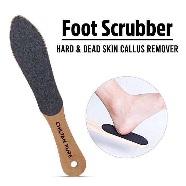 Foot Scrubber - Removes Dead Skin, Boosts Blood Circulation, A Relaxing Experience For Healthier & Smoother Feet! - Mamasjan