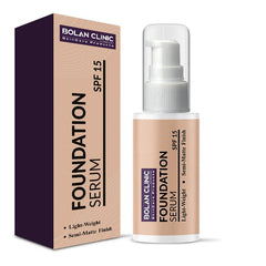 Foundation Serum (SPF15) - Lightweight, Protect From Sun Damage, Conceals Flaws, and Provides Full Blendable Coverage For Semi-Matte Finish! - Mamasjan