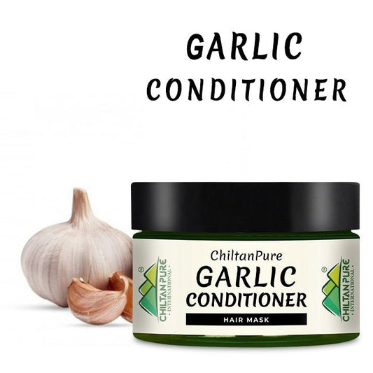 Garlic Conditioner Hair Mask – Promote Hair Growth, Balance PH Level of Hair, Makes Hair Healthy & Shiny - Mamasjan