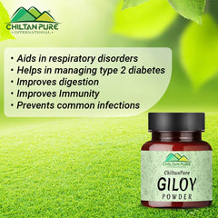 Giloy Powder – Improves Digestive Health, Strengthen Immune System, Good for Vision & Helps in the Management of Type II Diabetes - Mamasjan
