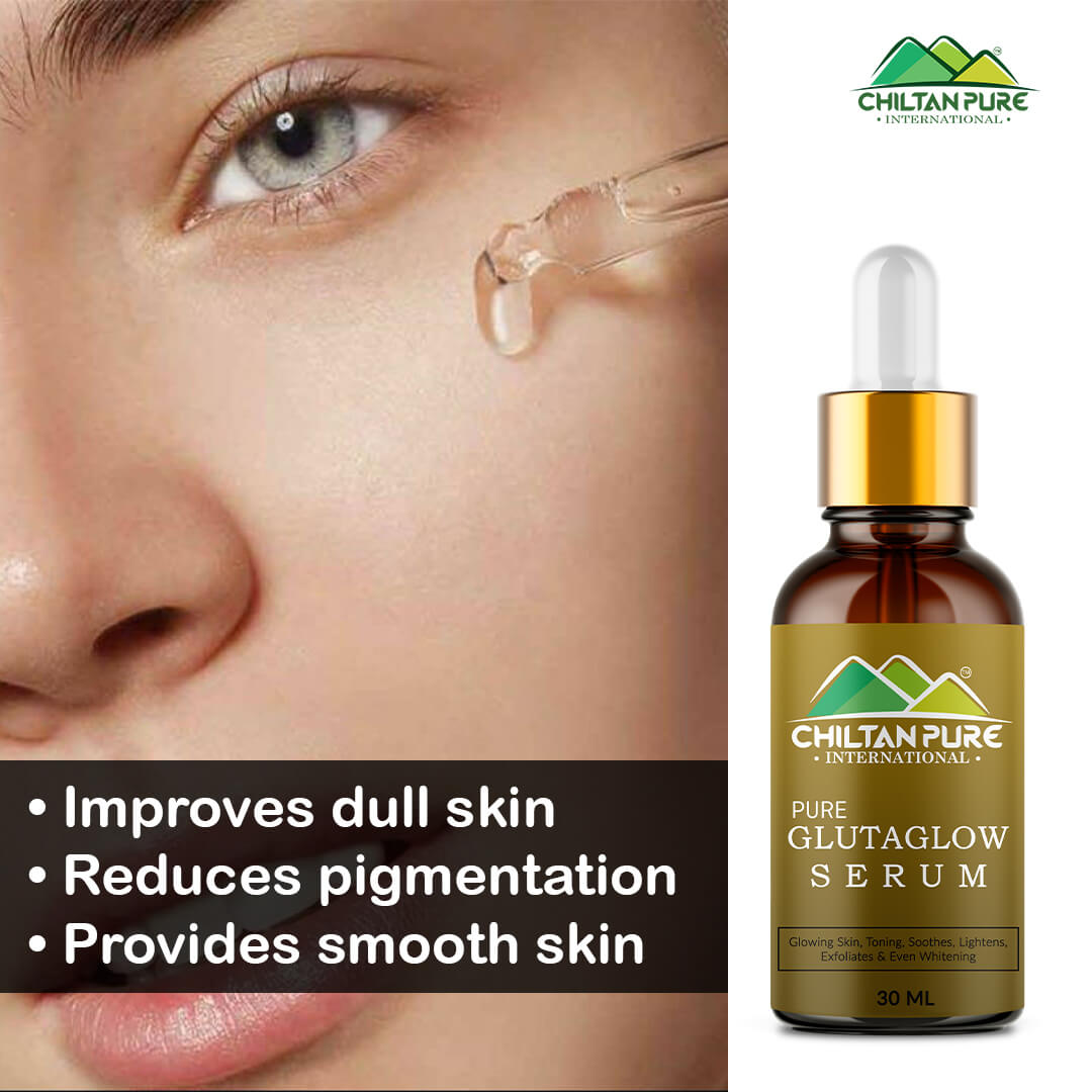 Glutaglow Serum – Brightens Skin, Improve Skin Dullness, Fade Dark Spots & Lighten Hyperpigmentation 30ml - Mamasjan