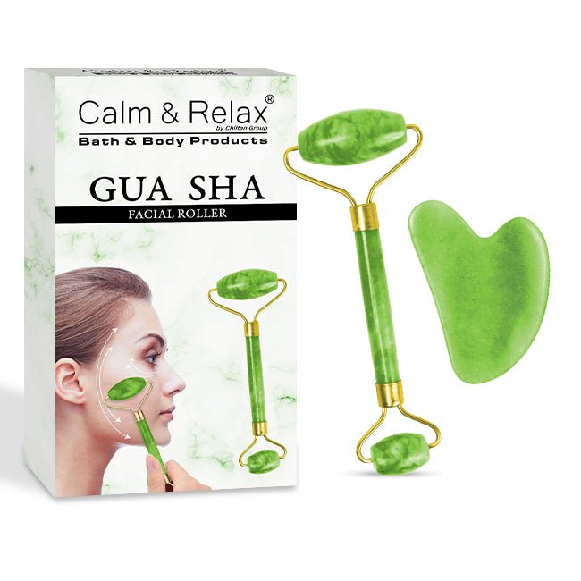 Gua Sha - Reduce Puffiness & Wrinkles, Improve Skin Elasticity & Eliminates Toxins - Mamasjan