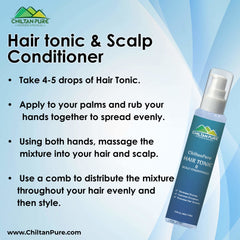 Hair Tonic and Scalp Conditioner – Boosts Hair Growth, Reduces Dandruff & Itchiness 100ml - Mamasjan