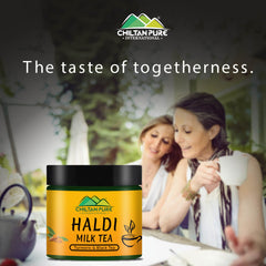 Haldi Milk Tea – Manage diabetes, manage irritable bowel syndrome, boosts immune function & reduces arthritis symptoms – 100% pure & organic 250gm - Mamasjan