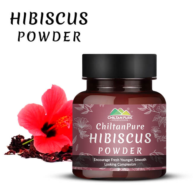 Hibiscus Powder – Fight Skin Damaging Free Radicals & Highly Effective Acne Removal [گل خطمي] 105gm - Mamasjan