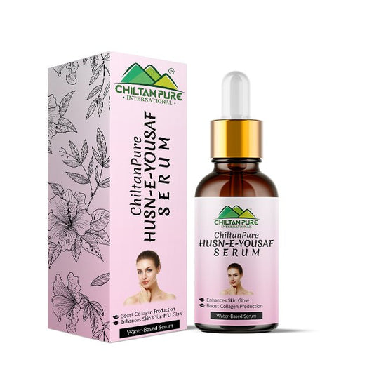 Husn-e-Yousaf Serum - Botanical Blend, Enhance Skin Texture, Brightens Skin Tone & Adds Softness to Skin - Mamasjan