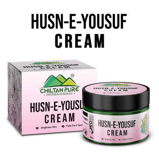 Husn-E-Yousuf Cream – Brightens & Whitens Skin, Fade Dark Spots, Treats Acne & Shed Dead Skin Cells - Mamasjan