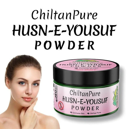 Husn-E-Yousuf Powder – Exfoliates Skin, Fade Dark Spots, Unclogs Pores & Reveals A Glowing Skin - Mamasjan