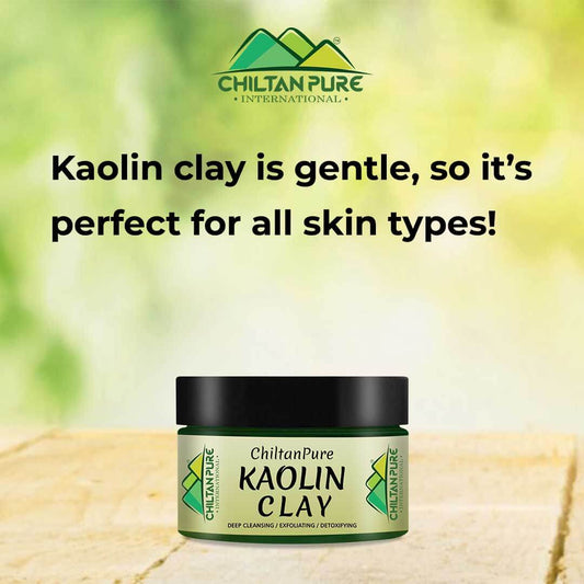 Kaolin Clay – Suitable for Both Sensitive & Oily Skin 130gm - Mamasjan