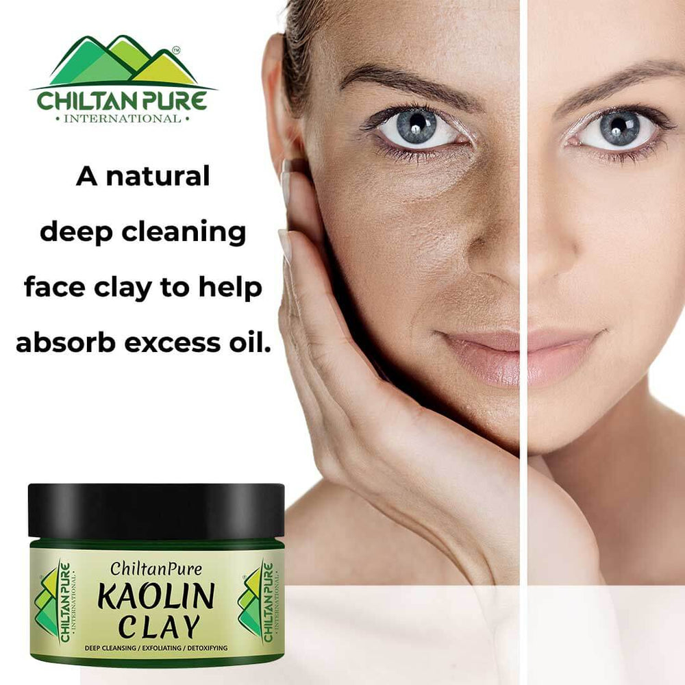 Kaolin Clay – Suitable for Both Sensitive & Oily Skin 130gm - Mamasjan