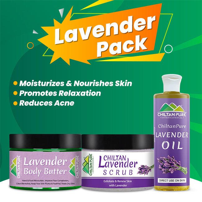 Lavendar Pack - Moisturizes Skin, Clear Blemishes & Exfoliates Skin - Mamasjan