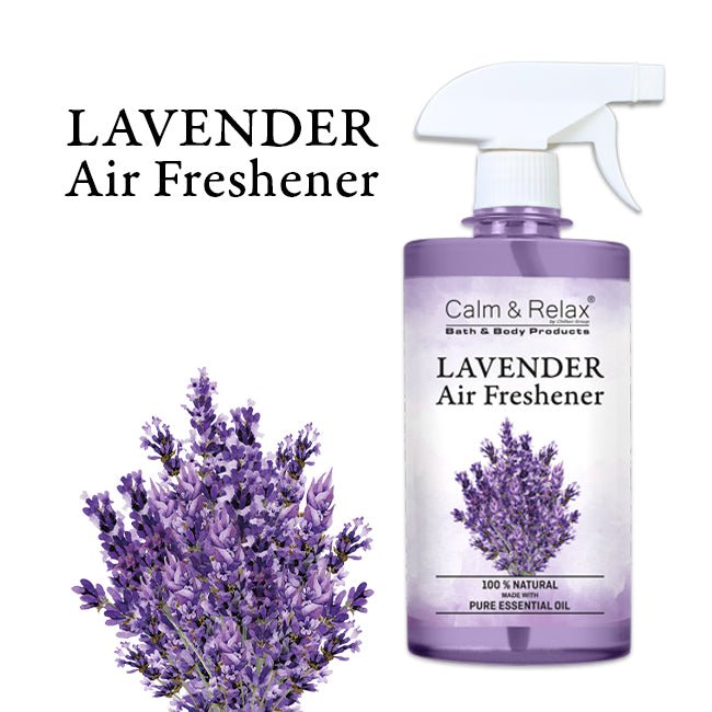 Lavender Air Freshener - Relaxing Aroma, Creates Peaceful & Stress-Free Environment, Eliminate Bad Odors - Mamasjan
