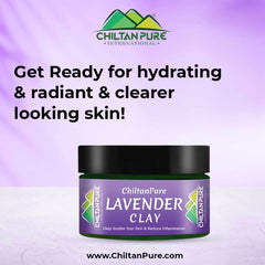 Lavender Clay – Used to cure the dull skin, promote relaxation -Treat Skin Blemishes & Acne scars, Heal Skin Irritated Area, Sooth Skin & Reduce Inflammation - Mamasjan