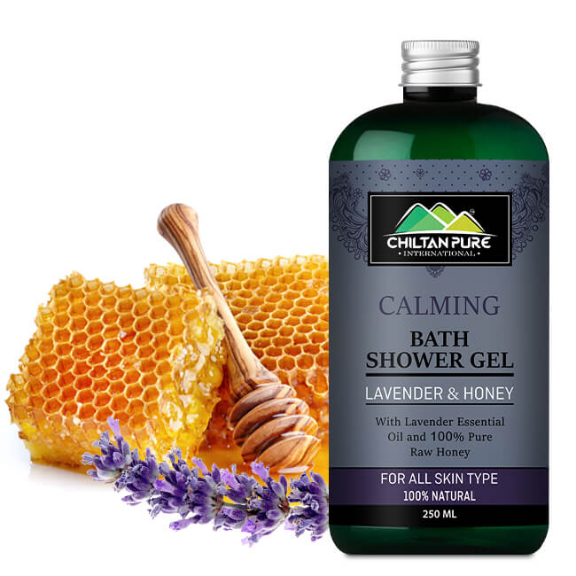 Lavender Honey Bath & Shower Gel – Cleans, Soothe & Purify - Mamasjan