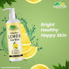 Lemon Face Wash – Anti – Acne, Protects Against UV Rays, Leaves Skin Soft & Dewy - Mamasjan
