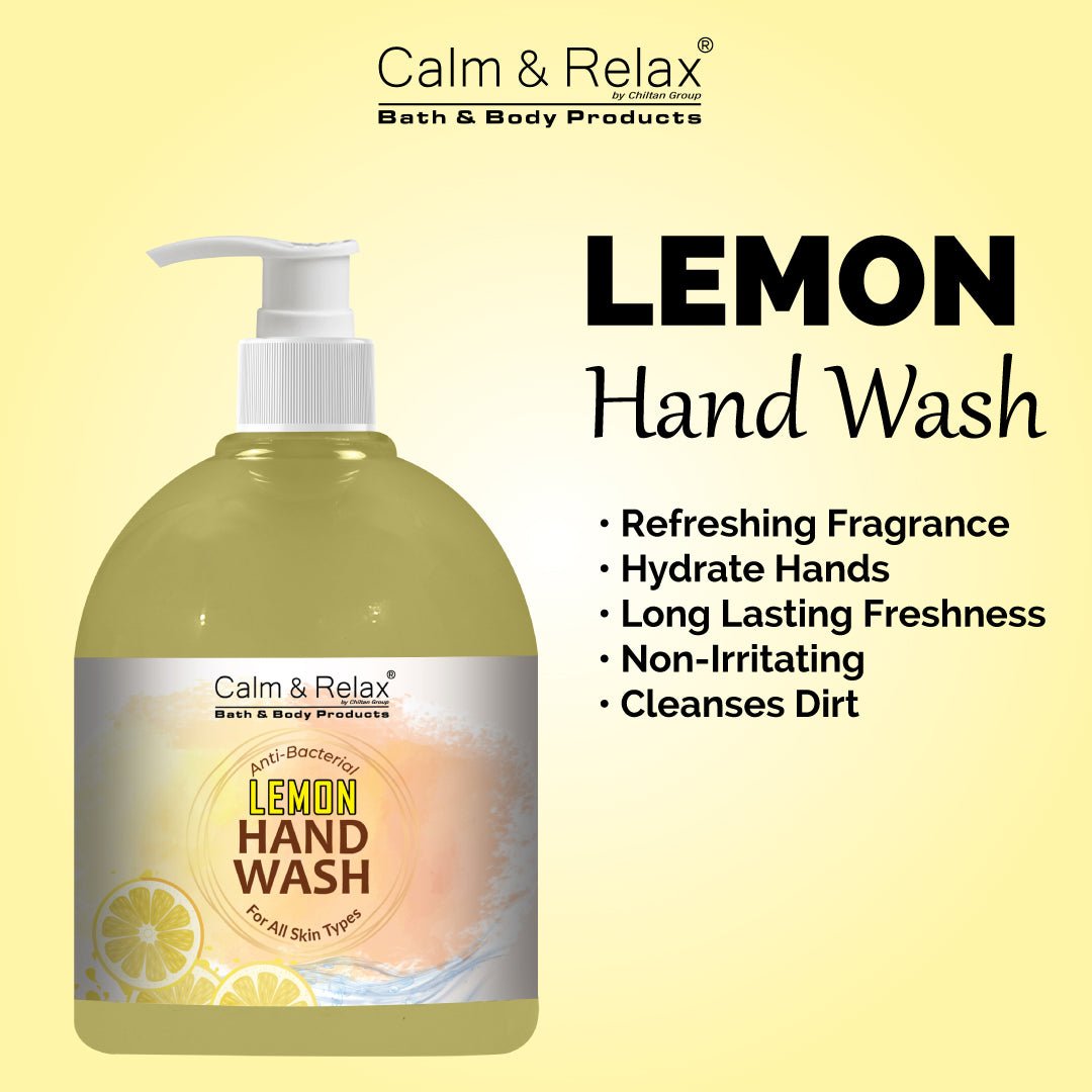 Lemon Handwash - Long Lasting Freshness, Moisturize & Nourish Hands. - Mamasjan