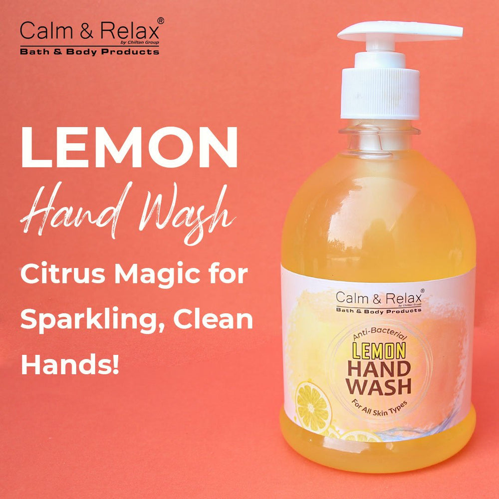 Lemon Handwash - Long Lasting Freshness, Moisturize & Nourish Hands. - Mamasjan