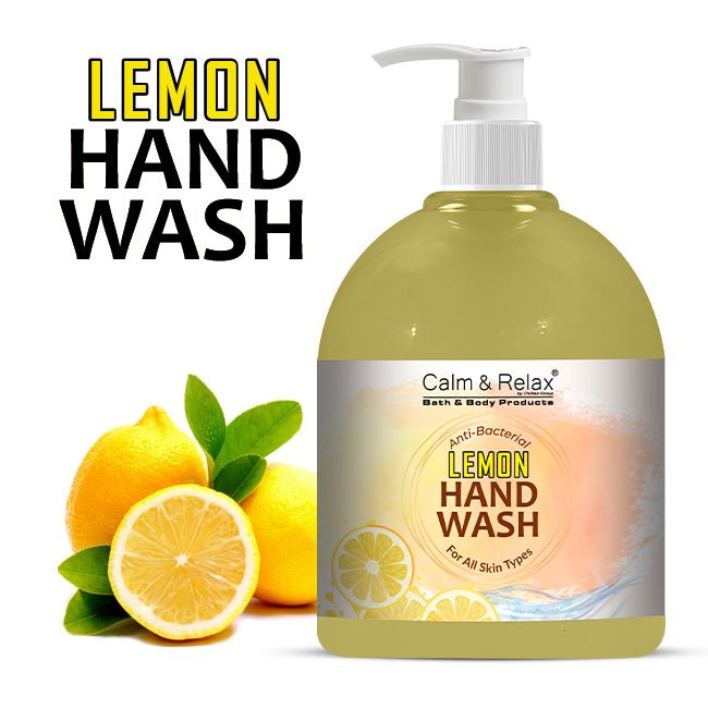 Lemon Handwash - Long Lasting Freshness, Moisturize & Nourish Hands. - Mamasjan
