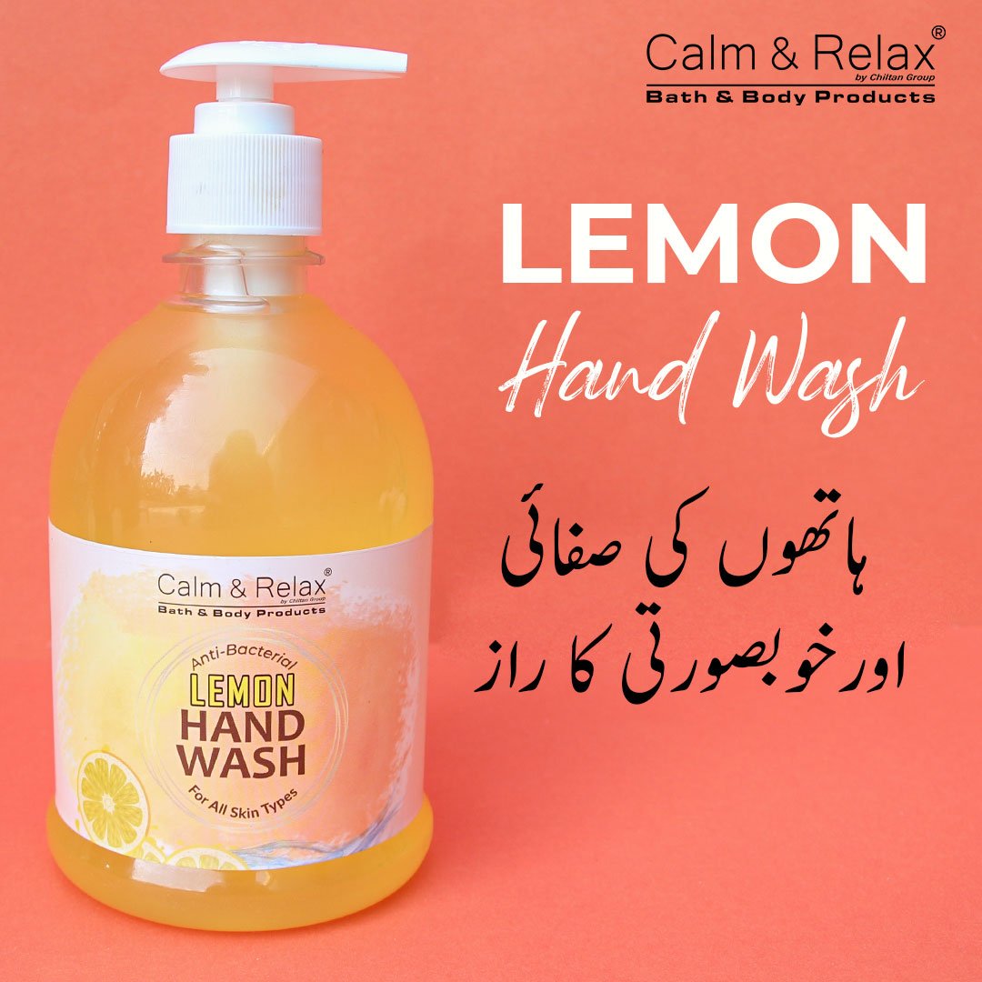 Lemon Handwash - Long Lasting Freshness, Moisturize & Nourish Hands. - Mamasjan