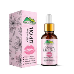 Lip Oil – Best For Chronically Dry & Chapped Lips, Makes Lips Look Shiny & Lustrous, Moisturizes All Day Long, Fragrance Free - Mamasjan