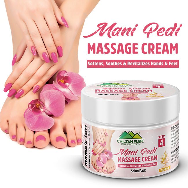 Mani-Pedi Massage Cream - Boosts Blood Circulation, Detoxifies Skin, Moisturizes and Keeps Soft Hands & Feet! - Mamasjan