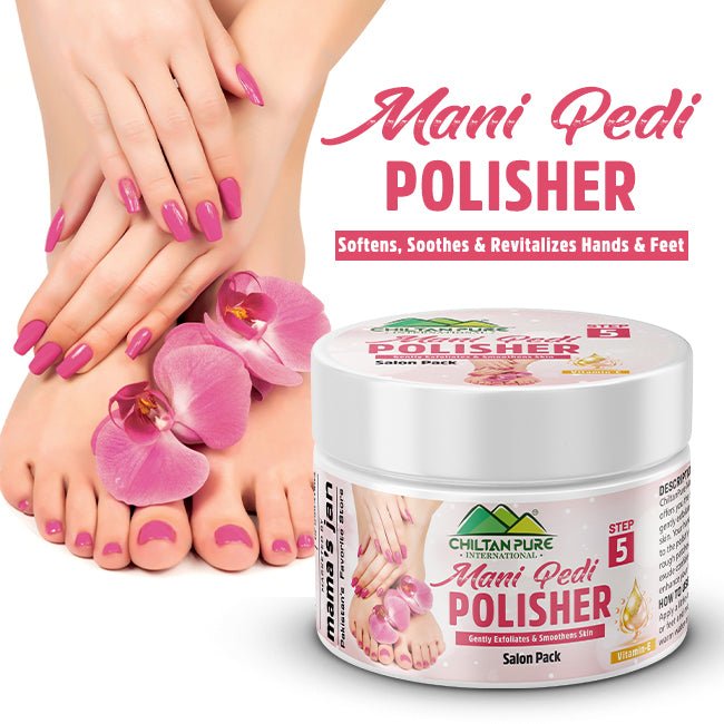 Mani-Pedi Polisher - Brightens Hand and Foot, Gives Instant Glow, and Repairs Damaged Skin! - Mamasjan