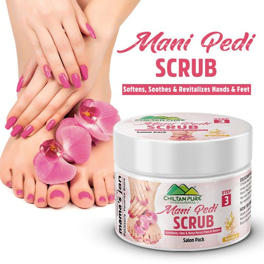 Mani-Pedi Scrub - Exfoliates Dead Skin, Deeply Cleanses Pores, Prevents Rough Skin, and Brighten Hands and Foot! - Mamasjan