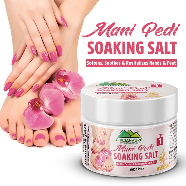 Mani-Pedi Soaking Salt - Softens, Soothes and Revitalizes Hand & Feet! - Mamasjan