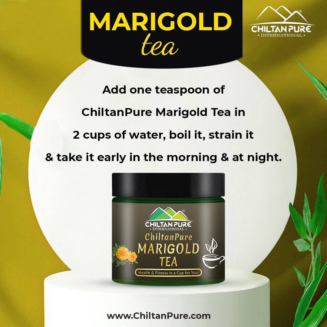 Marigold Tea - Relieve Menstrual Cramps, Supports Oral Health &amp; Improves Skin Health - Mamasjan