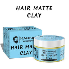 Matte Clay - Medium Hold, Matte Finish, Low Shine & Ideal For Desired Hair Styling! - Mamasjan