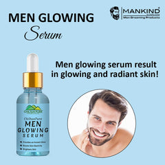 Men Glowing Serum – Brightens Complexion, Boosts Skin’s Elasticity, Provides an Irresistible Glow to Skin 30ml - Mamasjan