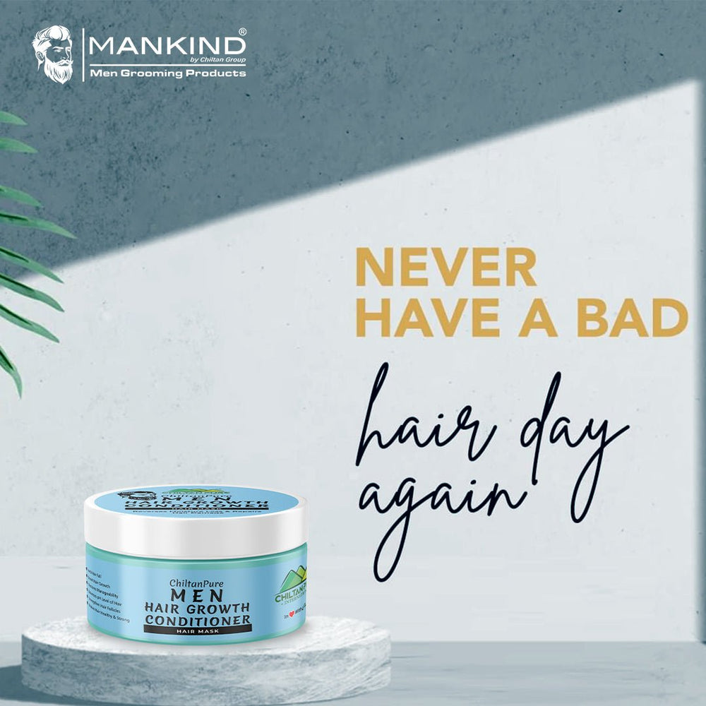 Men Hair Growth Conditioner Hair mask – Reverses Moisture Loss & Repairs Hair Damage 250ml - Mamasjan