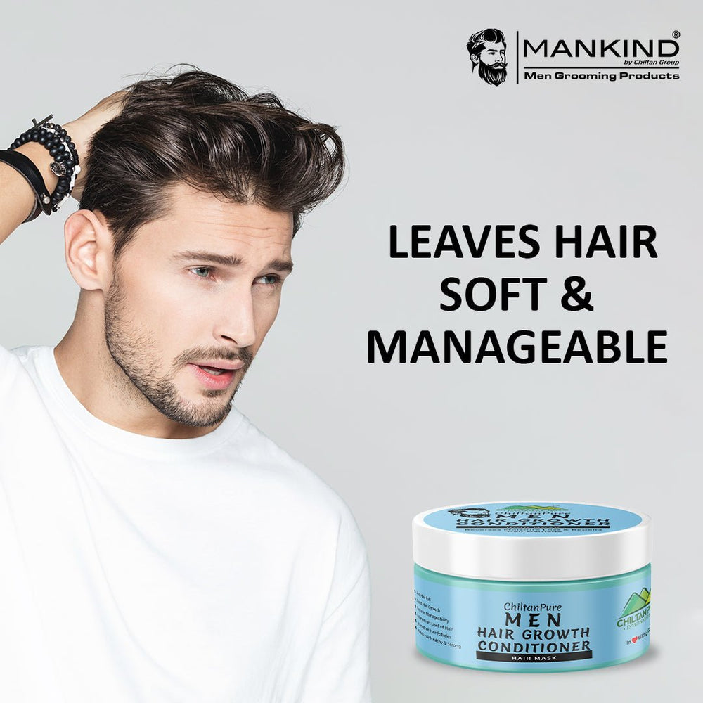 Men Hair Growth Conditioner Hair mask – Reverses Moisture Loss & Repairs Hair Damage 250ml - Mamasjan