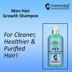 Men Hair Growth Shampoo – Boosts Hair Growth, Restores Hair Manageability, Prevents Hair Loss, Fix Oily & Greasy Hair 250ml - Mamasjan