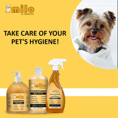 Milo Pet Care Kit – Pet Conditioner, Pet Shampoo, Pet Odour Eliminator & Stain Removal - Mamasjan