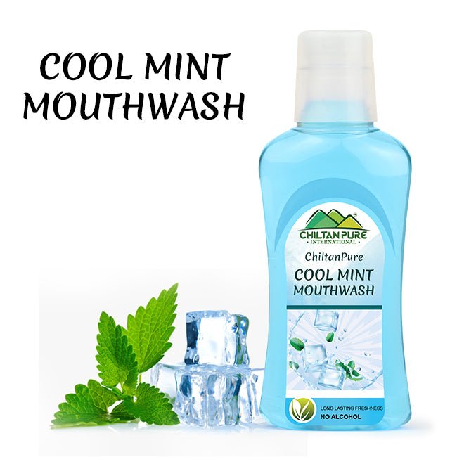 Mint Mouth wash - Improves Oral Health, Freshens Breath & Fights Germs - Mamasjan
