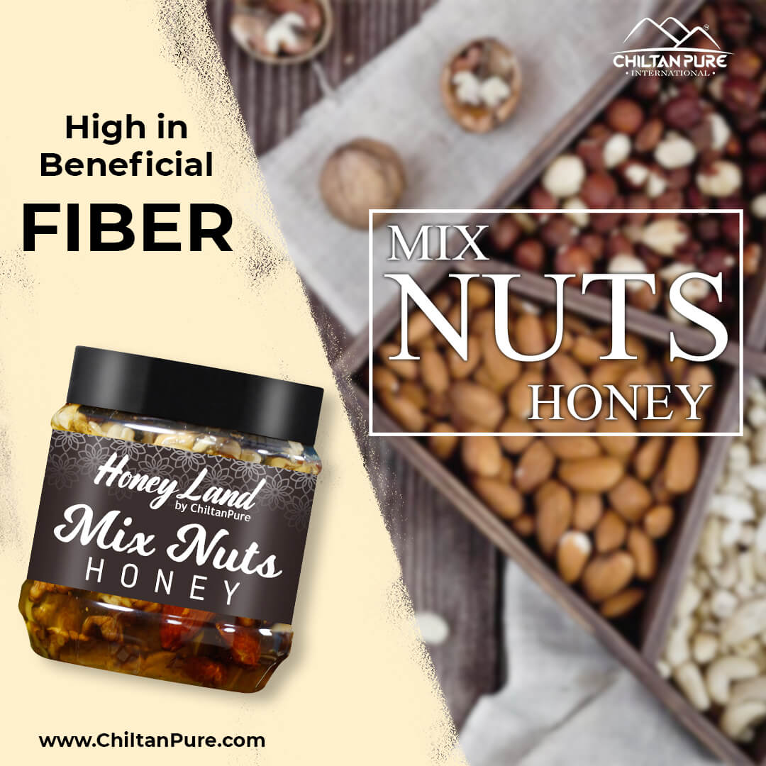 Mix Nuts Honey – Makes your morning healthy , helps lower blood pressure, contains nutrients – 100% pure organic - Mamasjan