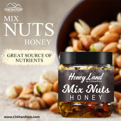 Mix Nuts Honey – Makes your morning healthy , helps lower blood pressure, contains nutrients – 100% pure organic - Mamasjan