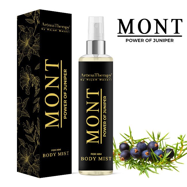 Mont Natural Body Mist - Made With Juniper - Aroma that Defines You!! - Mamasjan