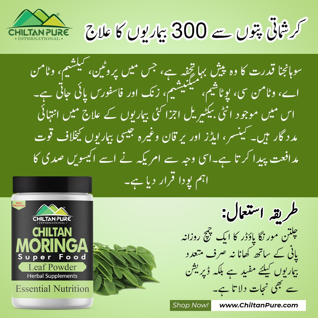 Moringa Powder Super Food – Boost Metabolism - Mamasjan