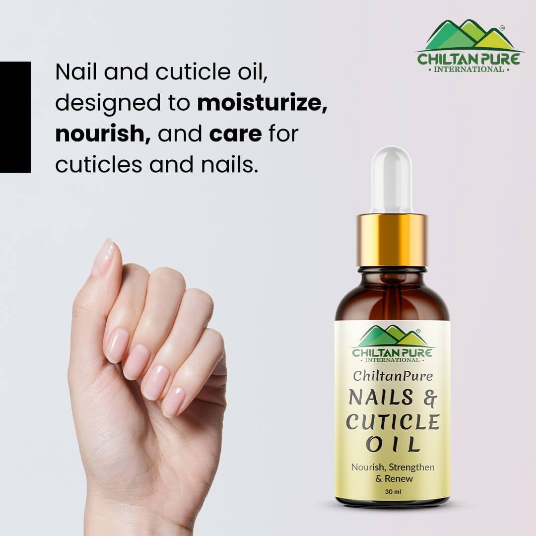 Nails & Cuticle Oil – Moisturizes & Strengthen Nails & Cuticle, Rejuvenates Dry, Damaged & Inflamed Nails, Protects Against Infections - Mamasjan
