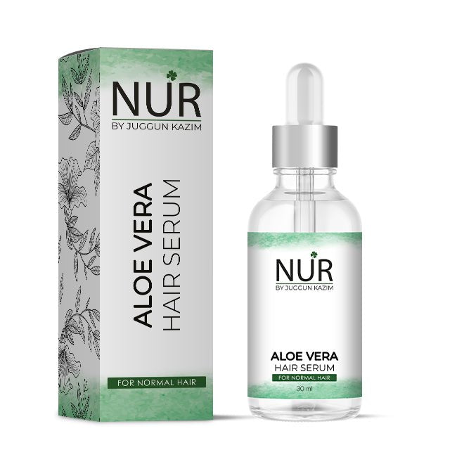 Nur Aloe Vera Hair Serum – Nature’s best packed as a serum , promotes hair growth, deep cleans oily hair – 100% Organic - Mamasjan