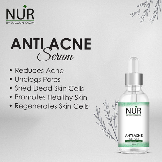 Nur Anti Acne Serum – Clear skin is happy skin, let us keep you get there, Reduces acne, unclog pore – 100% pure. - Mamasjan