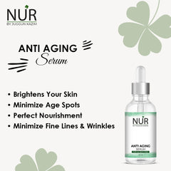 Nur Anti Aging Serum – Keep your skin forever young , reduces acne, provides hydration – 100% Pure - Mamasjan