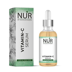 Nur Vitamin C Serum- Brightens Skin, Anti – Aging, Fades Pigmentation, Lightens Complexion, Protects Skin from Environmental & Sun Damage - Mamasjan