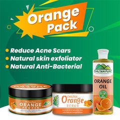 Orange Pack - Refreshen Skin, Fights Acne & Natural Anti-Bacterial - Mamasjan