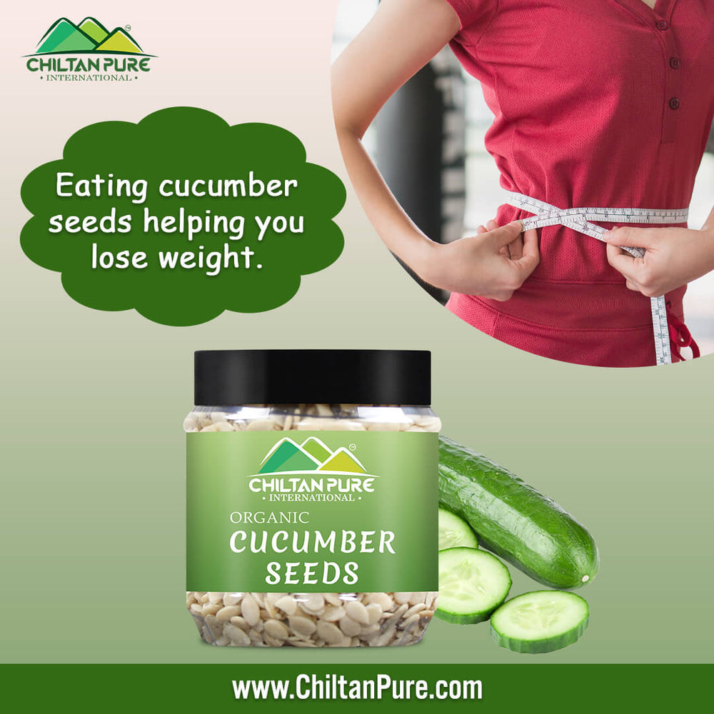 Organic Cucumber Seeds – Boosts Brain Health & Memory, Promotes Weight Loss, Improves Digestion & Maintains Heart Health - Mamasjan